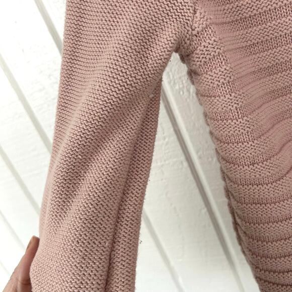 Gap Kids Cotton Chunky Knit Pullover Sweater Pink Heavy Warm - Picture 2 of 9